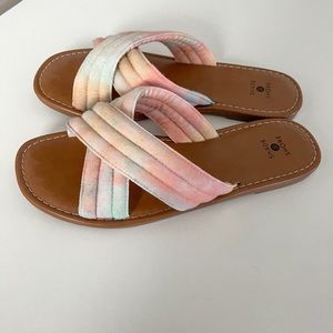 Shade and Shore Tie-dye Sandals